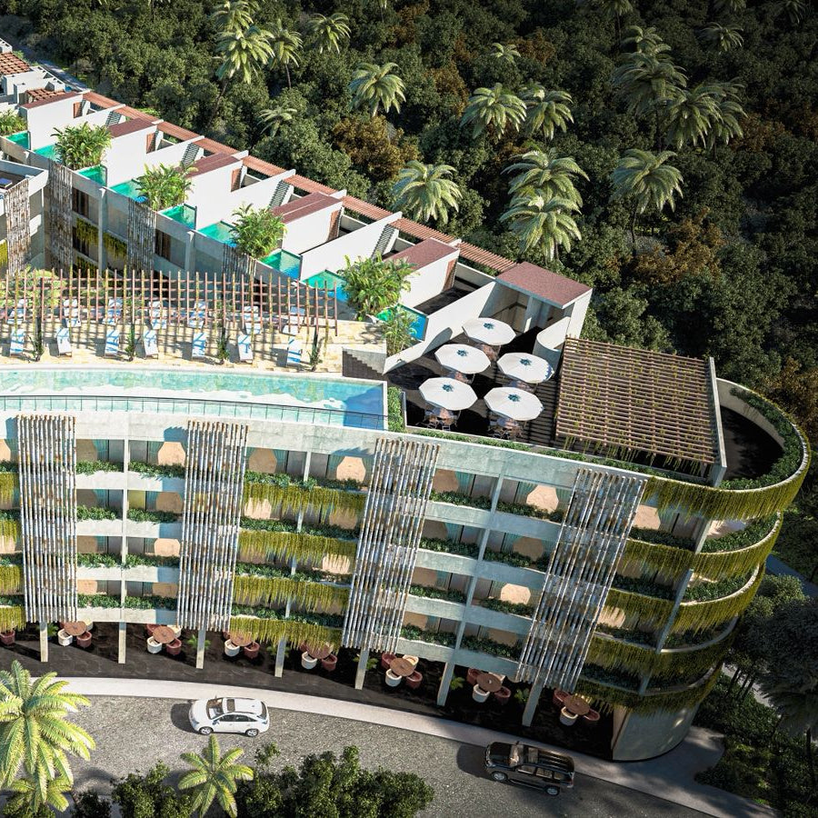 Macondo Tulum Aldea Zamá, Departamentos de 1 y 2 Recámaras