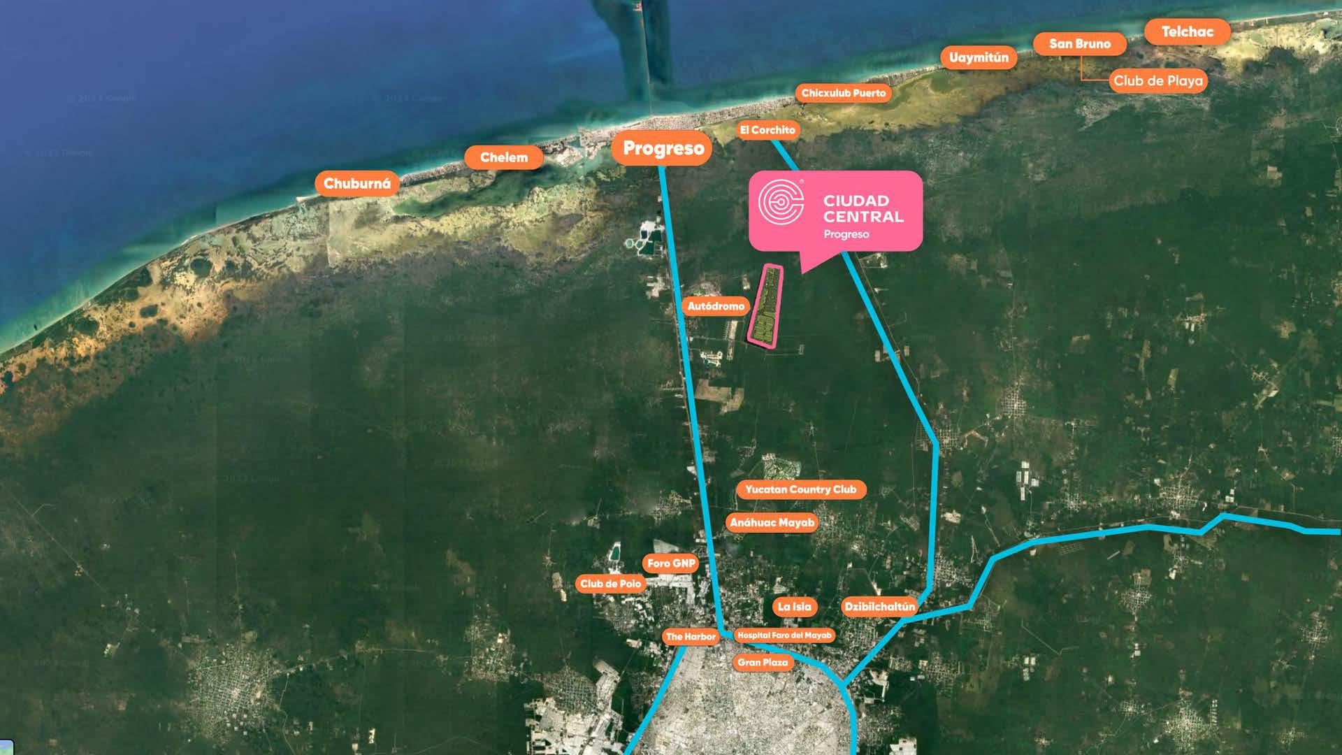 Ciudad Central Progreso – Terrenos en Comunidad Planeada